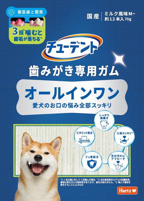 チューデント<br>歯みがき専用ガム<br>オールインワン M-
