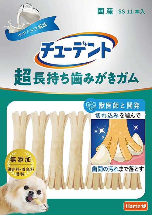 チューデント<br>超長持ち歯みがきガム SS<br>ヤギミルク風味
